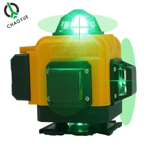 Professional Level 4DX360° 16 Lines Green Laser Level Self Leveling+Tripod_voghion.com