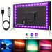 5-V-RGB-LED-Lichtstreifen mit 3-Tasten-Fernbedienung, einstellbare Farbe und Helligkeit für Spielzimmer, TV-Hintergrundbeleuchtung, Heimdekoration_voghion.com