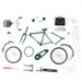 28 Bicycle Model Assembly Version DIY Alloy Bicycle Model Ornament Scenic Spot Gift Teaching Ornament_voghion.com