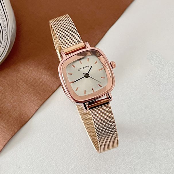 Women's Watches Small Candy Cube Women's Watch Simple And Thin Belt, Sentai Girls' Academy Style Retro Literary Lady's Watch_voghion.com