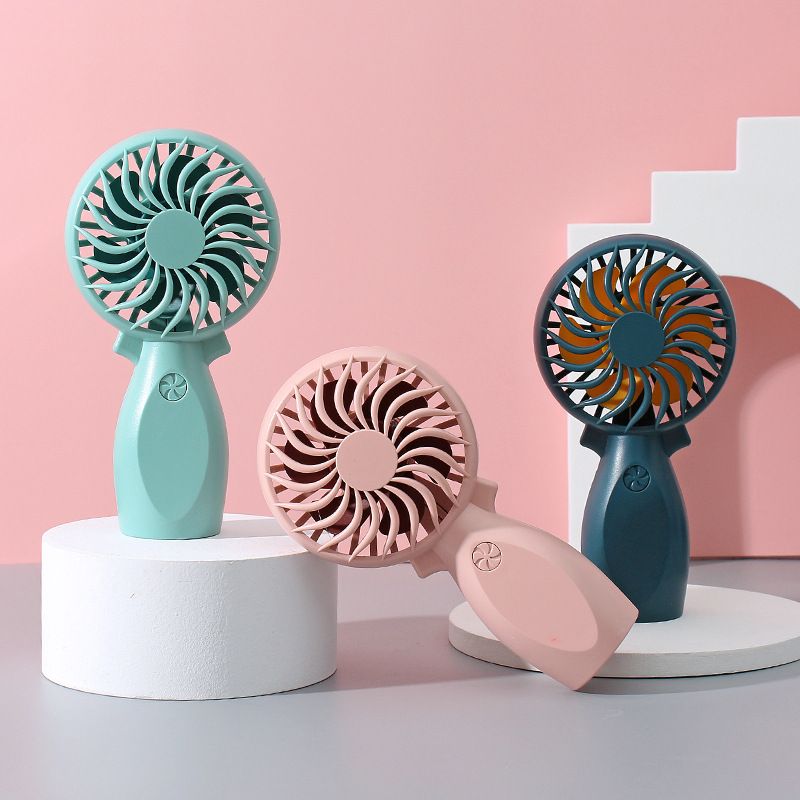 Ventilatore da collo pieghevole - Ventilatore da tavolo portatile USB per studenti, ufficio e viaggi, raffreddamento a mani libere_voghion.com