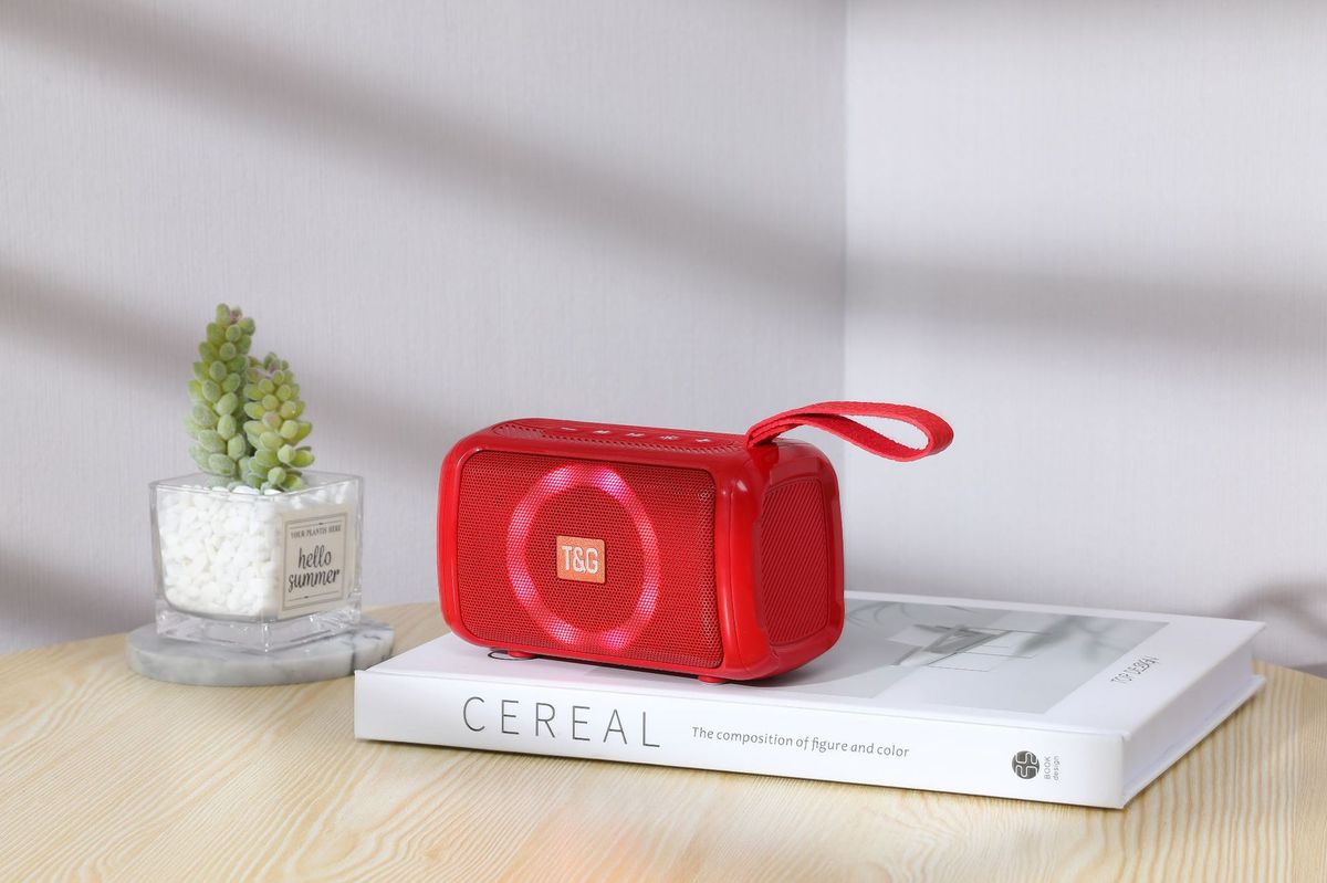 Új TG193 TWS5.0 FMTF villogó fénnyel, kreatív ajándék vezeték nélküli Bluetooth hangszóró_voghion.com