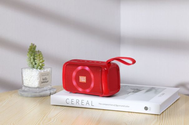 Új TG193 TWS5.0 FMTF villogó fénnyel, kreatív ajándék vezeték nélküli Bluetooth hangszóró_voghion.com