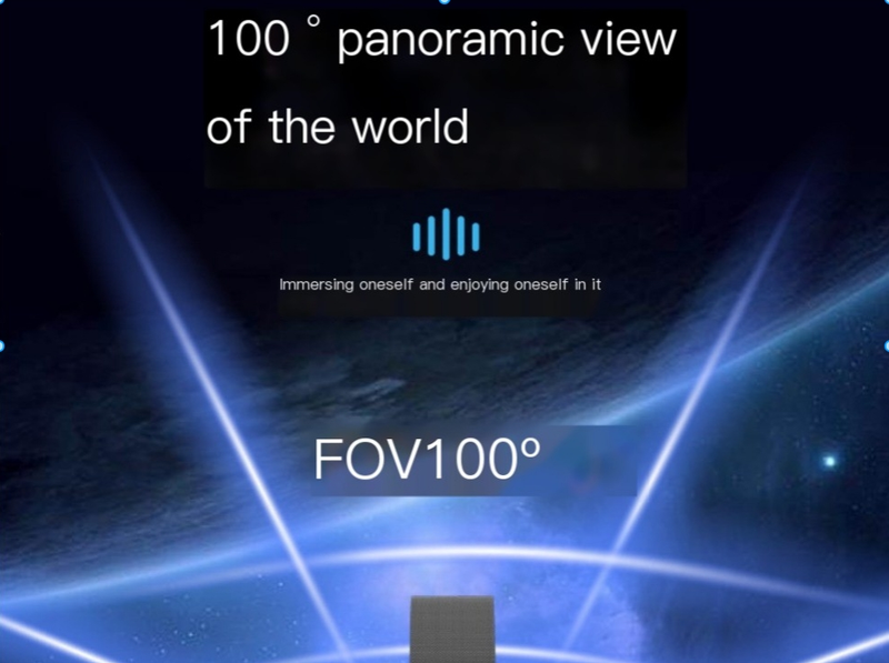 VR Glasses, 3D Movie All-in-one Game Console, Immersive Virtual Reality Glasses, VRShinecon_voghion.com