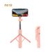 Treppiede per selfie Bluetooth F510/F610 - Supporto per telefono estensibile da 130 cm/170 cm con anti-vibrazione e luce LED, supporto pieghevole per streaming live_voghion.com