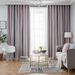 Curtains With Gradient Stripes And Yarn Blackout Curtains_voghion.com