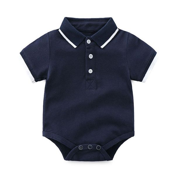 Children's short sleeved boys Polo baby and toddler crawling clothes casual shorts set children's hoodie newborn_voghion.com