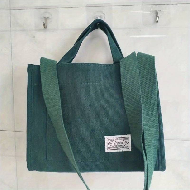 Patch Decor manšestrová kabelka, dámská čtvercová crossbody kabelka, ležérní kabelka_voghion.com