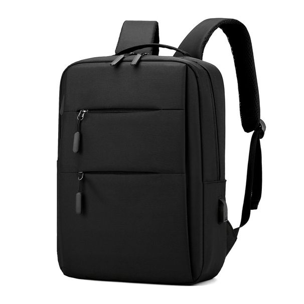Unisex Large Capacity USB Charging Backpack - Waterproof Laptop Bag With Anti-Theft Design For Business & Travel_voghion.com