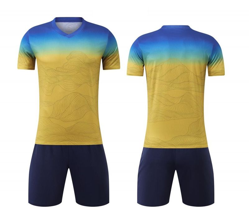 2425 Adult and Children's Men's Football Suit Set, Sports Football Shirt, Training Clothes_voghion.com