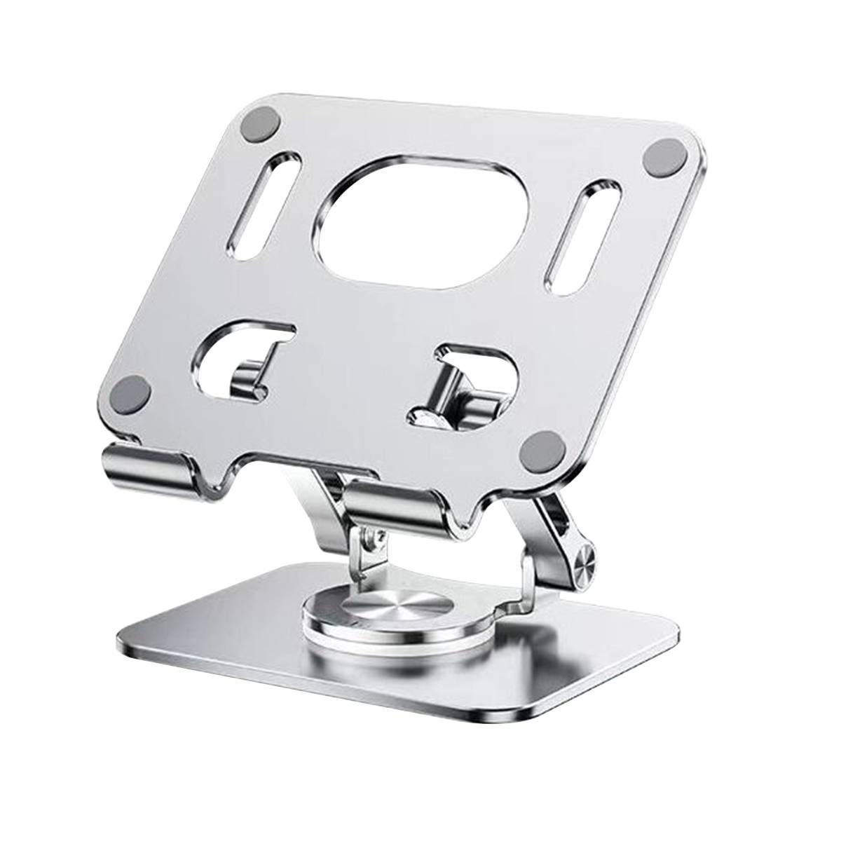 360° drehbarer Tablet-Ständer für iPad, verstellbarer, faltbarer Tablet-Halter, Telefonständer aus Aluminium_voghion.com