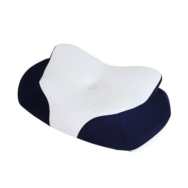 Cuscino cervicale per collo e spalle, cuscino in memory foam sagomato, cuscino ergonomico di supporto per il collo per chi dorme di lato sulla schiena e sullo stomaco con federa_voghion.com