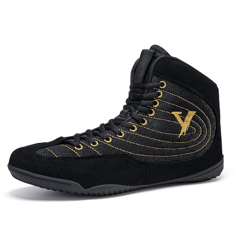 Boxing Shoes, Fighting Shoes, Breathable And Non Slip Martial Arts Shoes, Indoor Sports Shoes, Comprehensive Training Shoes For Men_voghion.com