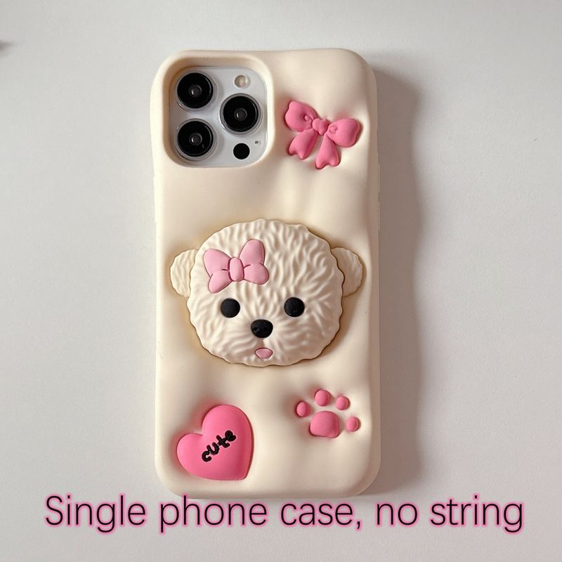 Extendable Holder, Silicone Shockproof Protective Cover with Sculpture Design, Cushion Drop Protection, Compatible with  11 12 13 14 15 Pro Max Plus_voghion.com