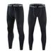 Pantaloni aderenti da uomo, aderenti, a compressione, traspiranti, per sport con palla, ad asciugatura rapida, per yoga e corsa, Seven Point Nine Point._voghion.com