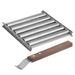 Hot Dog Roll Edelstahl Wurst Roll Rack Dampfgarer mit extra langem Holzgriff Neue BBQ Tools 5 Abschnitt Bratwurst Griller_voghion.com
