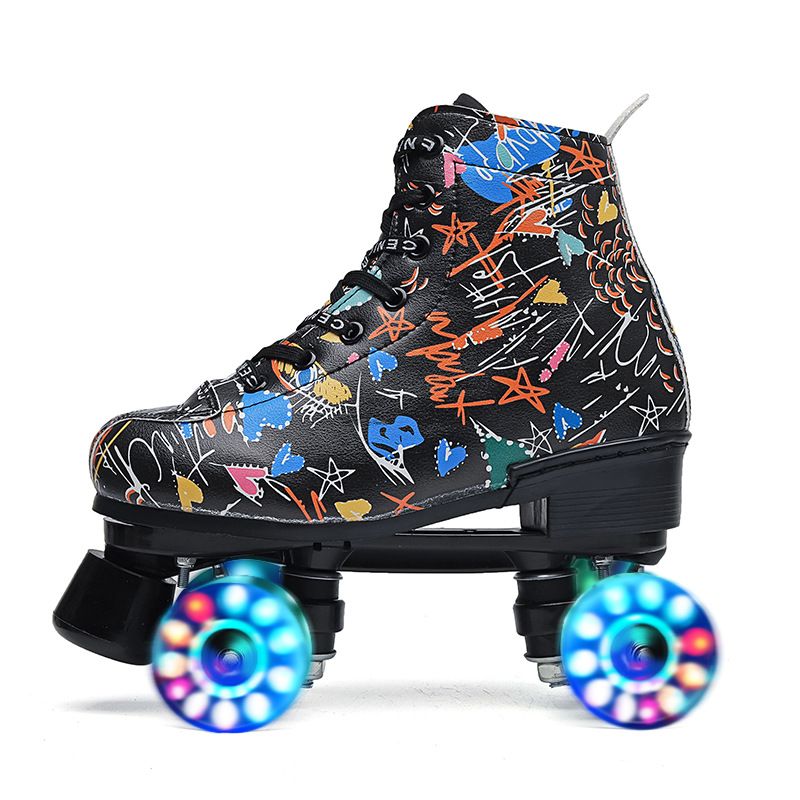 Inlineskates für Erwachsene Inlineskates für Damen und Herren Inlineskates für Kinder Inlineskates für Baby-Anfänger Vierrad-Skates_voghion.com