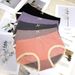 2025d High Elasticity Women's Underwear Seamless Simple Bowknot Breathable Triangle Panties Boxed_voghion.com