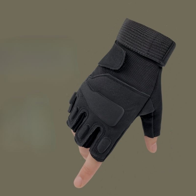 Guanti da combattimento tattici da alpinismo da uomo antiscivolo e resistenti all'usura Blackhawk a dita intere, per autodifesa e combattimento_voghion.com