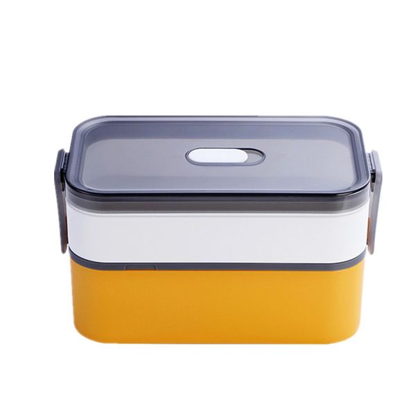 Boîte à lunch 1600 ml, compatible micro-ondes et lave-vaisselle, étanche, type bento_voghion.com