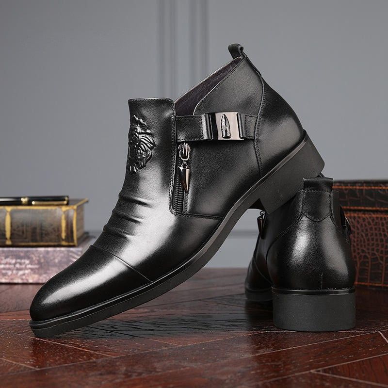 Herrenschuhe Braune Leder Formale Schuhe Für Männer Oxfords Männliche Hochzeit Party Büro Business Schuh Mann Zapatos De Hombre Plus Größe_voghion.com