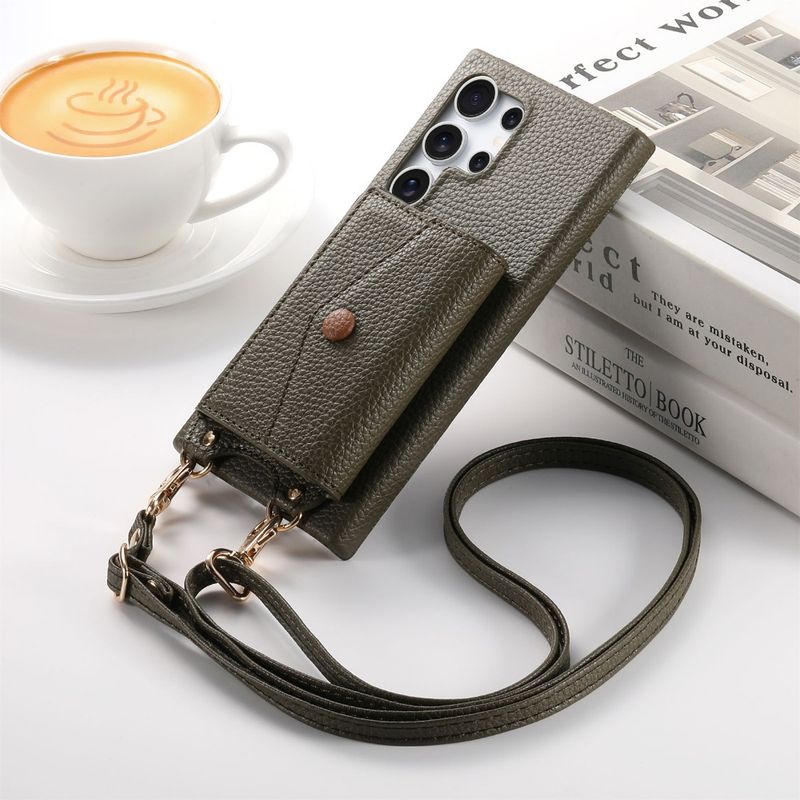Crossbody Wallet With Card Holder Cover Phone Case For Samsung S25 S24 Plus S23 S22 Ultra A56 A36 A26 A16 A06 A55 A35 A15 A25_voghion.com