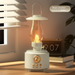 New Kerosene Lamp Bluetooth Outdoor Portable Flame Speaker Camping Atmosphere Desktop Night Light Speaker_voghion.com