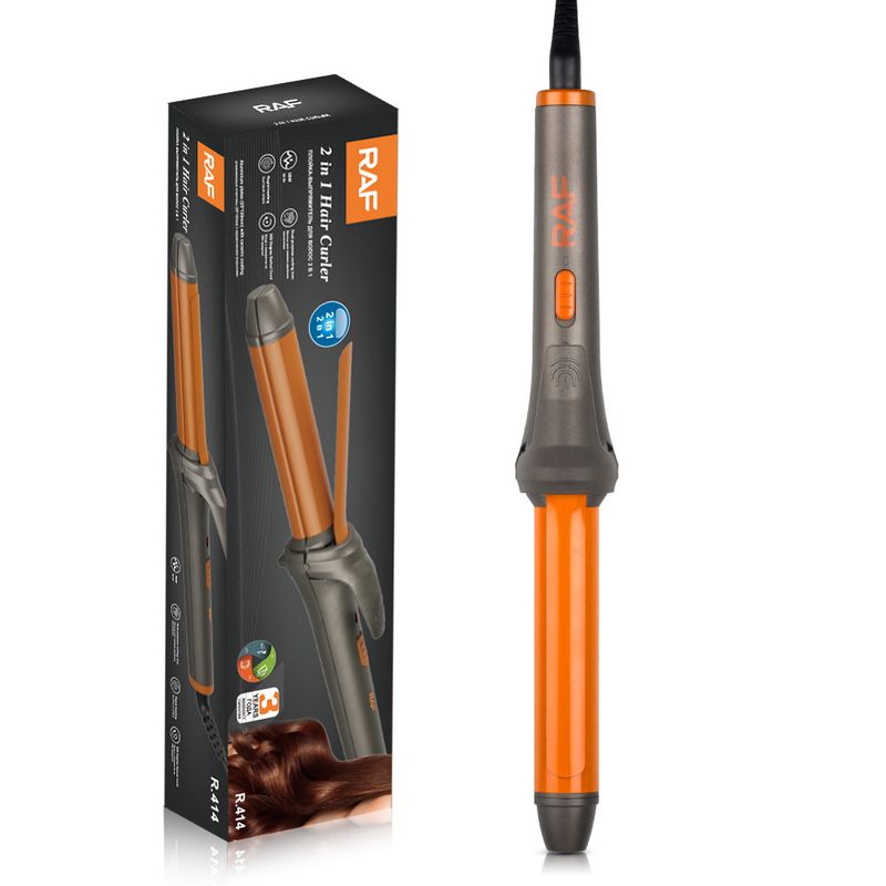 Nuova stecca in ceramica per piastra per capelli 2 in 1 per frangia interna con fibbia interna arricciata di grandi dimensioni a doppio scopo, asciutta e bagnata._voghion.com