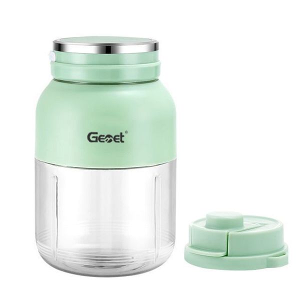 Portable 500ML Mini Blender Cup With Dual Lids - Powerful 200W Motor, 5-Blade System, USB Rechargeable For Smoothies, Juices & Baby Food - BPA-Free_voghion.com