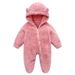 Kids Clothing bunny hooded jumpsuit baby crawling clothes_voghion.com