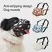 Guangying Dog Muzzle Tear-resistant Grille Adjustable Anti-bite Anti Chewing Dog Mouth Cover Dog Supplies_voghion.com