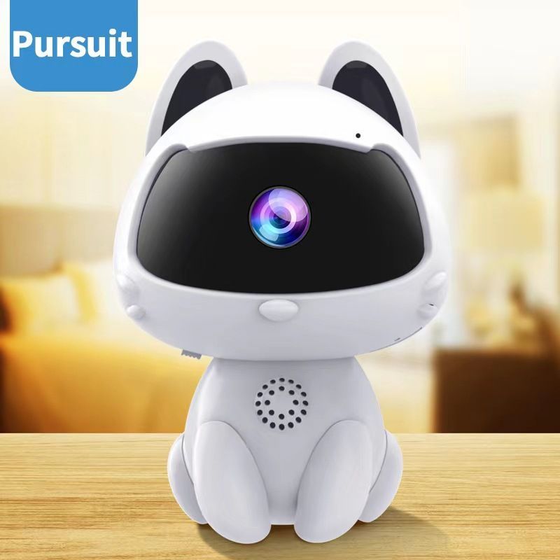1.0 Million HD Smart Surveillance Camera Robot WFII Connect To Mobile Phone Remote Monitoring_voghion.com