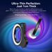 37mm 52mm Thread Fill Light, Camera Lens Ring With High Power+45 Light Modes For APEXEL Ro Lenses_voghion.com