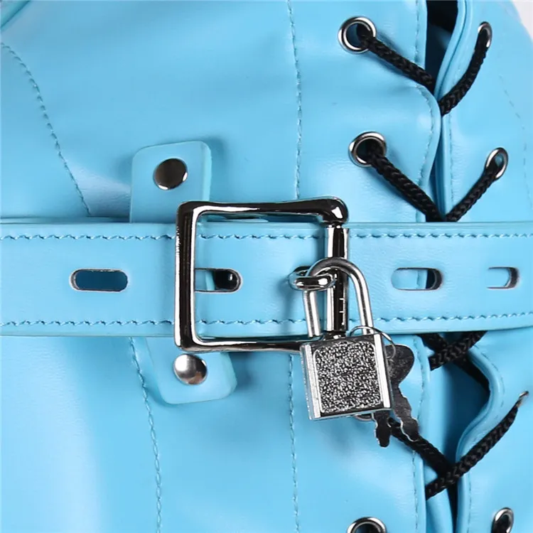 Sex Products Blue Lock Sexy Headgear Bondage Couple Toys Flirting Mask Breathable_voghion.com