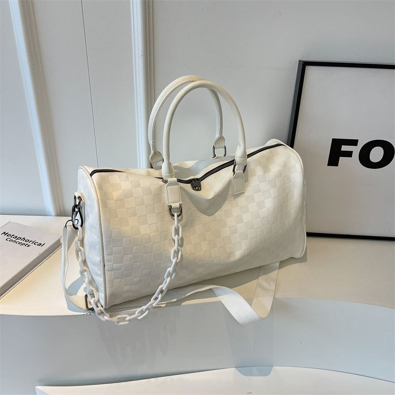 Nueva colección de principios de primavera 2024, bolso de mano/de viaje clásico de gran capacidad y color sólido_voghion.com