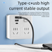 Smart Socket Conversione Domestica 86 Convertitore Multifunzione Multi-Foro USB Multipresa Spina Scheda Dormitorio Studentesco_voghion.com