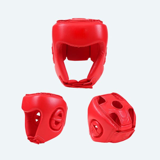 Sparring-Ausrüstung Helm für Kinder und Erwachsene, Verdickte Box-, Muay-Thai-, Taekwondo-Trainings-Schutzausrüstung, Kampfausrüstung_voghion.com