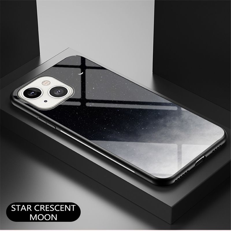 Telefonshülle fir Xiaomi Redmi Note 12 11 Pro Plus 10 9 Pro 11S 10S 9S 10A 10C 9A 9C Gradual Sunset Cloud Schockbeständeg Glashüllen_voghion.com