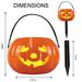 Halloween Pumpkin Solar Waterproof Lawn Ground Plug Light Courtyard Garden Terrace Atmosphere Decoration Landscape_voghion.com