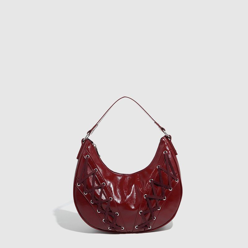 Borsa a tracolla con texture di alta qualità, borsa a tracolla ascellare, borsa da donna alla moda e versatile, nuovi prodotti per la primavera e l'estate 2025._voghion.com
