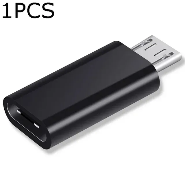 Adattatore per caricabatterie micro USB di tipo C con connettore femmina-maschio di tipo C per convertitore di telefono Xiaomi Redmi Huawei_voghion.com