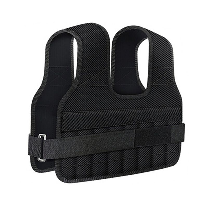 Weight-bearing Vest Weight Training Sports Boxing Gym Equipment Adjustable Vest Jacket Single Row Small Vest_voghion.com