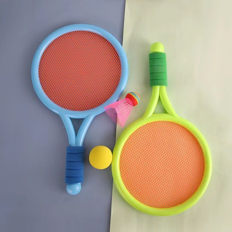Tennis Racket For Children Single And Double Badminton Training Device With String Sports Ball Outdoor Activities_voghion.com
