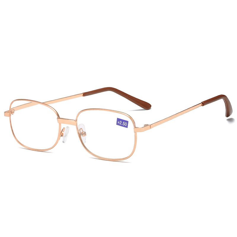 Set up a stall to walk the river and lake reading glasses iron frame metal clear reading glasses full frame resin reading glasses spot wholesale_voghion.com