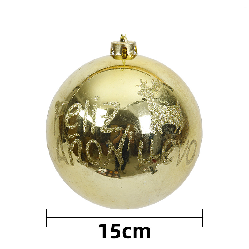Halloween Christmas Ball Christmas decoration pendant Christmas Halloween wedding birthday window props Christmas tree accessories_voghion.com