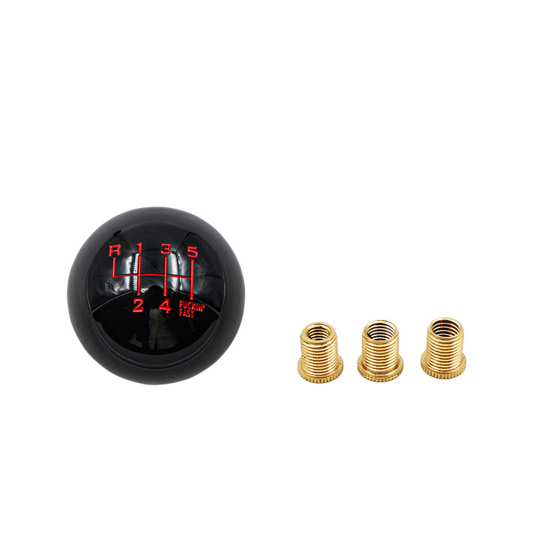gear car gear handle 5 speed round ball gear handball car modified gear head wave stick head universal_voghion.com