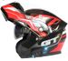 KooqiBao Dual Visor Motorcycle Helmet Flip-Up Bluetooth Full Face Helmet With Long Battery Life & 3C Certification_voghion.com