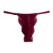 color thin strap seamless sexy thong seamless low waist comfortable hollow transparent lace panties_voghion.com