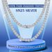 Fashion Full Moissanite Tennis Necklace Bracelet With GRA Certificate 2.5-5mm Lab Diamond for Women Men Sterg Sliver Neck Chain_voghion.com