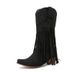 Women's Shoes tassel boots retro western cowboy boots 34 43 size retro women's shoes can be sent on behalf of_voghion.com
